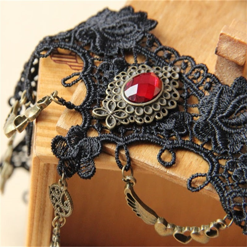 Vintage Lace Choker Necklace for Women
